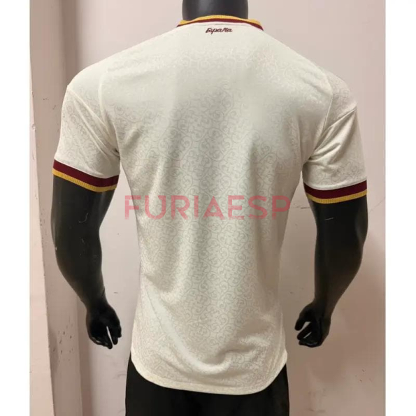 Camiseta España Segunda Equipación Mundial 2026 Blanco Edición Final (EDICIÓN JUGADOR)