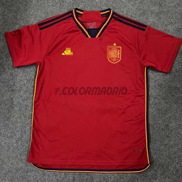 Camiseta España Primera Equipación 2022 Mundial