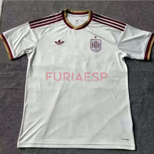 Camiseta España Segunda Equipación Mundial 2026 Blanco