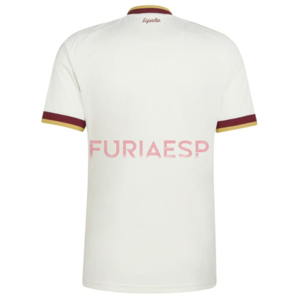 Camiseta España Segunda Equipación Mundial 2026 Blanco 2 Estrellas