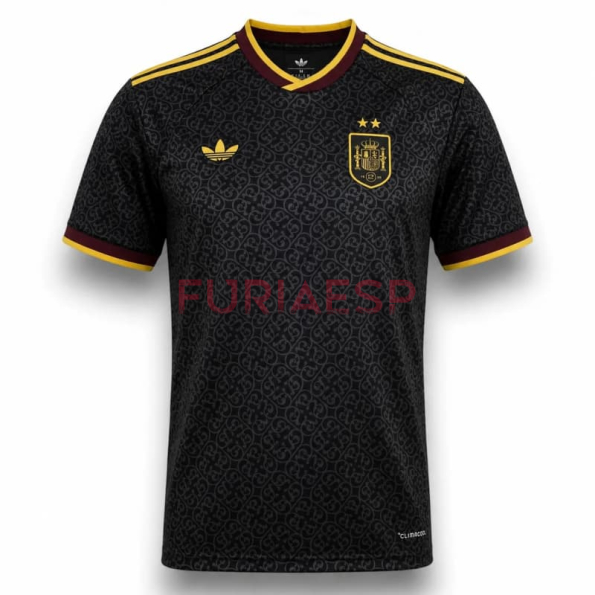 Camiseta España Mundial 2026 Edición Especial Negro 2 Estrellas