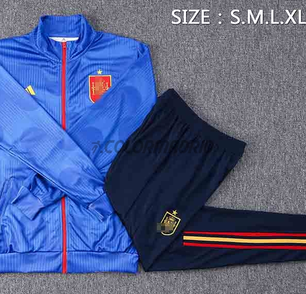 Chandal España 2022 Azul con Estampado