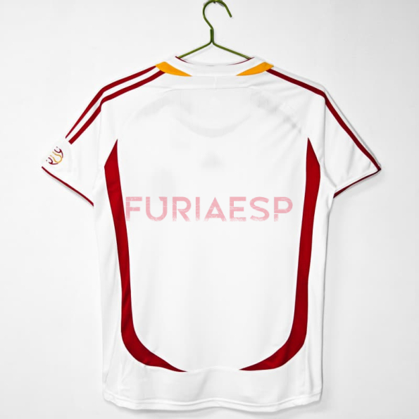 Camiseta España Segunda Equipación Retro 2006 Blanco