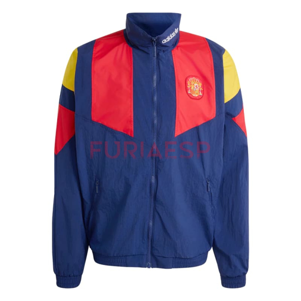 Cortavientos España 2026 Edición Rtero Rojo/Azul