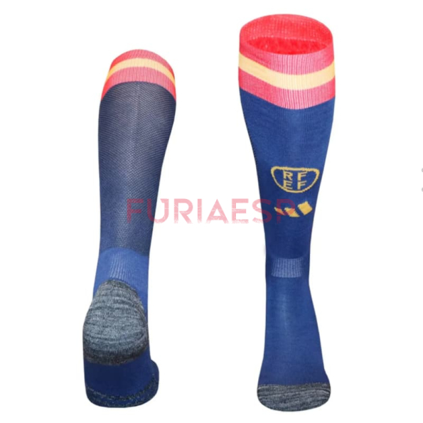 Camiseta España Primera Equipación Mundial 2026 Rojo/Azul Niño Kit