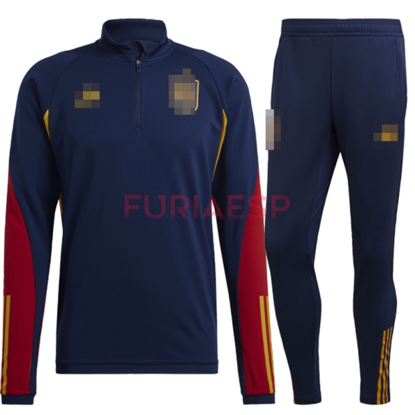 Sudadera De Entrenamiento España 2022 Azul Marino
