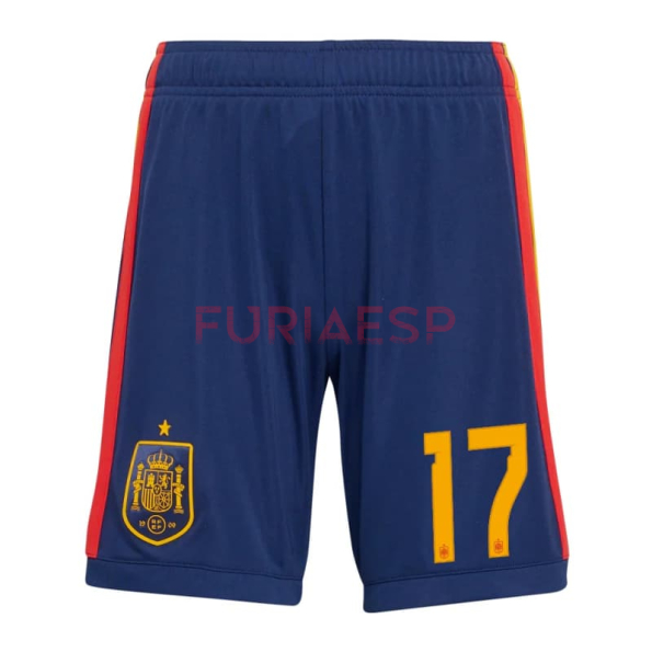 Camiseta Williams Jr 17 España Primera Equipación 2026 Rojo/Azul