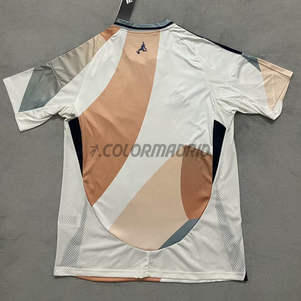 Camiseta España Segunda Equipación la EURO Femenina 2025 Blanco/Beige
