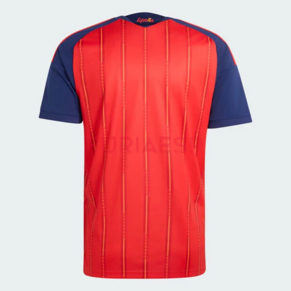 Camiseta España Primera Equipación Mundial 2026 Rojo/Azul 2 Estrellas