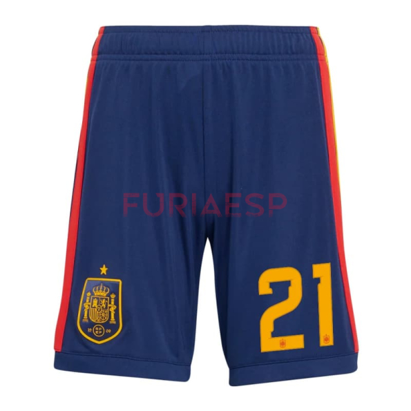 Camiseta Oyarzabal 21 España Primera Equipación 2026 ML Rojo/Azul