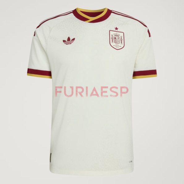 Camiseta España Segunda Equipación Mundial 2026 Blanco