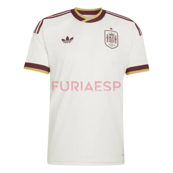 Camiseta España Segunda Equipación Mundial 2026 Blanco