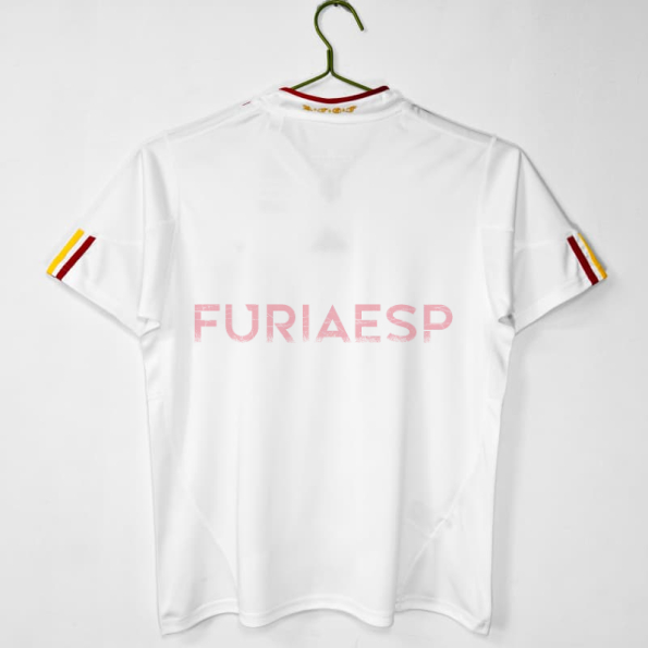 Camiseta España Segunda Equipación Retro 2011/12 Blanco