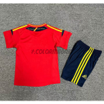 Camiseta España Primera Equipación Retro 2012 Niño Kit