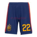 Camiseta Cubarsí 22 España 2026 Primera Equipación Mundial ML Rojo/Azul