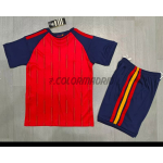 Camiseta España Primera Equipación 2026 Rojo/Azul Niño Kit