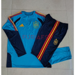 Sudadera de Entrenamiento España 2026 Niño Kit Azul Real