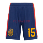 Camiseta Álex B. 15 España Primera Equipación 2026 Rojo/Azul
