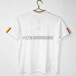 Camiseta España Segunda Equipación Retro 2011/12 Blanco