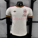 Camiseta España Segunda Equipación Mundial 2026 Blanco Edición Final (EDICIÓN JUGADOR)