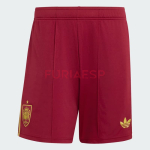 Pantalón Corto España Segunda Equipación Mundial 2026 Rojo