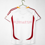 Camiseta España Segunda Equipación Retro 2006 Blanco