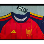 Camiseta España Primera Equipación 2026 Rojo/Azul Niño Kit