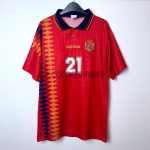 Camiseta LUIS ENRIQUE 21 España Primera Equipación Retro 1994