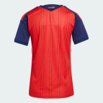 Camiseta España Primera Equipación Mundial 2026 Rojo/Azul Mujer 2 Estrellas
