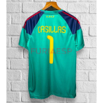 Camiseta De Portero CASILLAS 1 España Verde Retro 2010