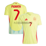 Camiseta MORATA 7 España Segunda Equipación 2024