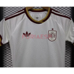 Camiseta España Segunda Equipación Mundial 2026 Blanco/Rojo Mujer (EDICIÓN JUGADOR)