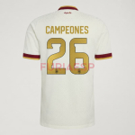 Camiseta España Segunda Equipación Mundial 2026 Blanco Edición Campeones