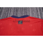 Camiseta España Primera Equipación Retro 1996 Rojo/Azul Niño Kit