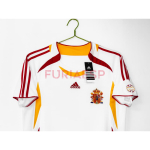Camiseta España Segunda Equipación Retro 2006 Blanco