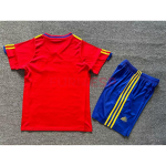 Camiseta España Primera Equipación Retro 2010 Niño Kit