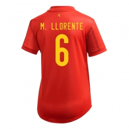 Camiseta Marcos Llorente 2020 Eurocopa Mujer