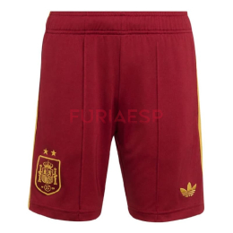 Pantalón Corto España Segunda Equipación Mundial 2026 Rojo 2 Estrellas