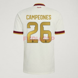 Camiseta España Segunda Equipación Mundial 2026 Blanco Edición Campeones