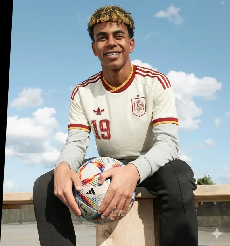 Segunda Equipación España Mundial 2026